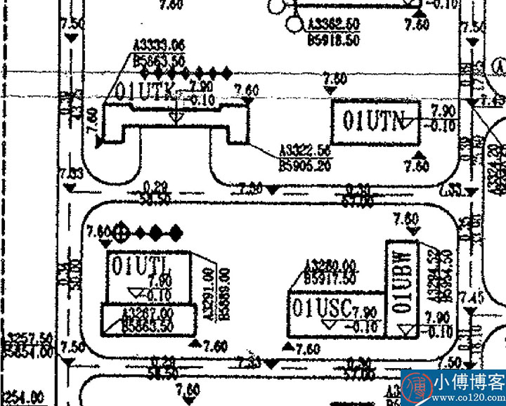 廠內(nèi)道路豎向設計5